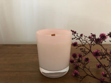 Load image into Gallery viewer, Soft Pink Deluxe Candle with Woodwick - small